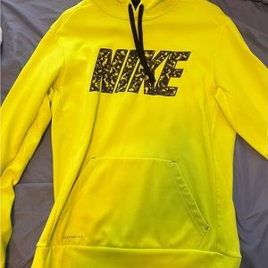 Neon Nike Hoodie Size Medium